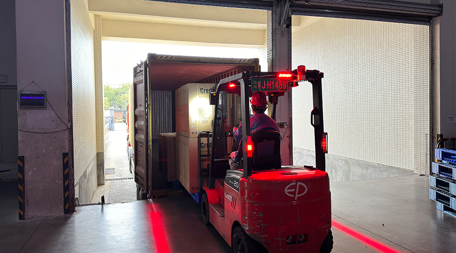 衣物烘干機(jī)出貨英國，開啟合作新篇