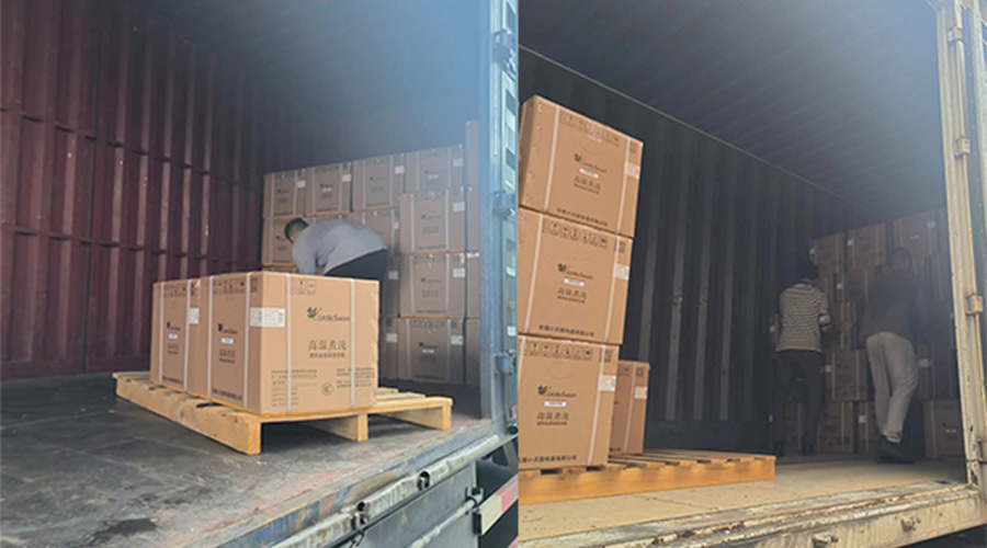 拼速度、高效率地完成國(guó)內(nèi)某知名品牌迷你洗衣機(jī)發(fā)貨