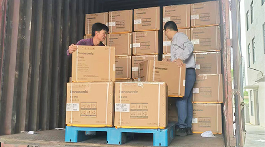 發(fā)貨抓速度！金環(huán)電器第一時間完成松下滾筒干衣機發(fā)貨