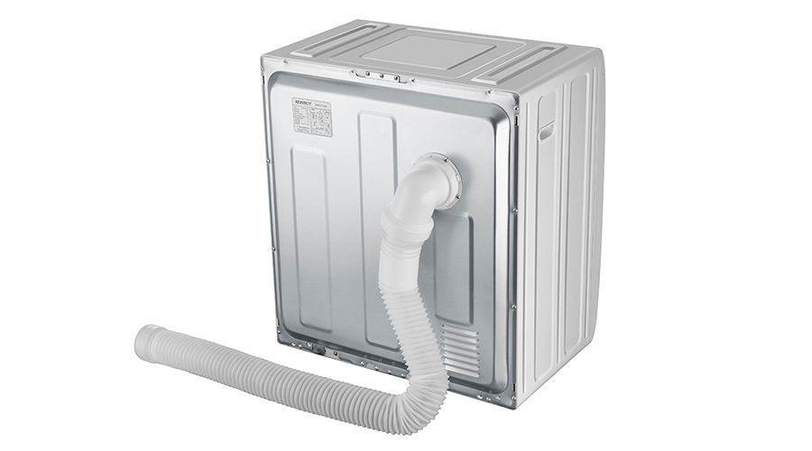 實物展示！滾筒衣服烘干機排氣管是怎么樣的