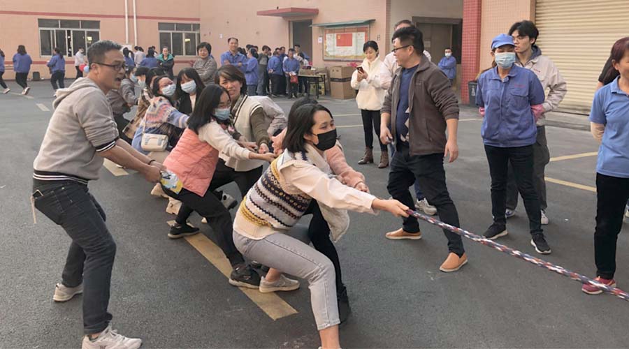 凝心聚力 辭舊迎新！金環(huán)電器開展跨年文娛活動