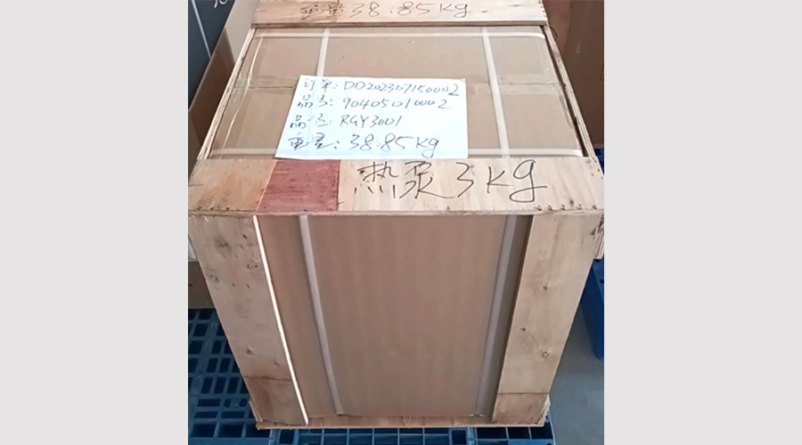 吸引客戶關(guān)注！金環(huán)電器熱泵滾筒干衣機小樣出貨國外