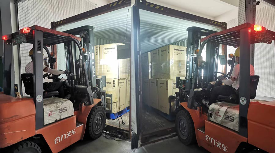 趕進(jìn)度加油干！ 迅速完成松下客戶(hù)的衣物烘干機(jī)出貨