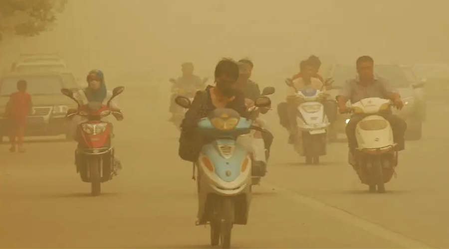 青海沙塵滾滾！小型烘干機(jī)輕松解決風(fēng)沙天氣下干衣問(wèn)題