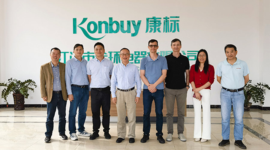 新項目對接！客戶伊萊克斯親臨金環(huán)電器參觀指導(dǎo)