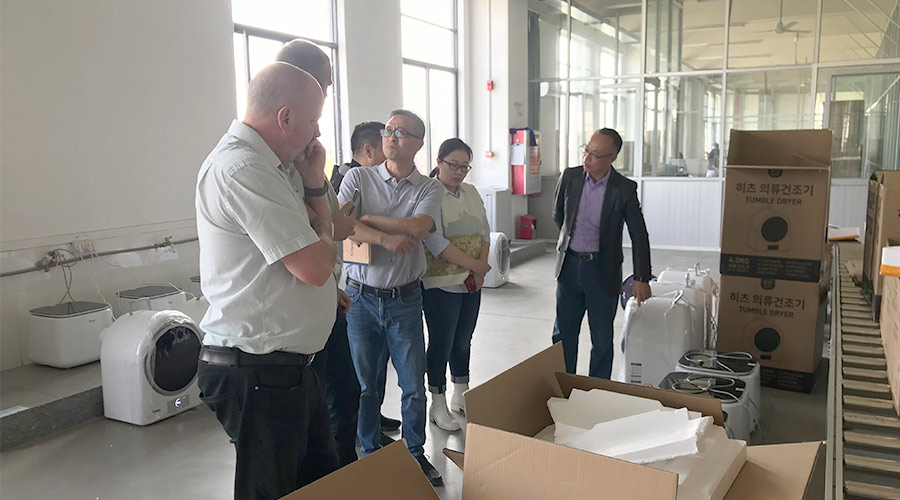 搶訂單 拼合同！金環(huán)電器積極推進(jìn)滾筒衣服烘干機(jī)訂單增長(zhǎng)