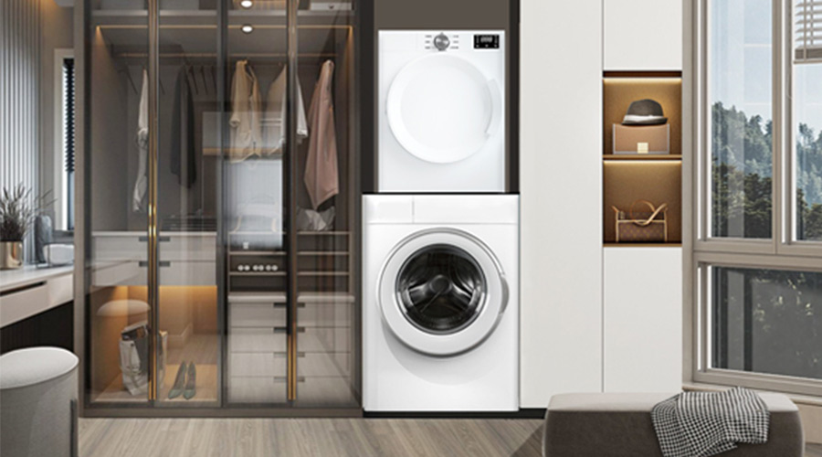 這款被業(yè)內(nèi)認為最小的熱泵干衣機到底有多??？